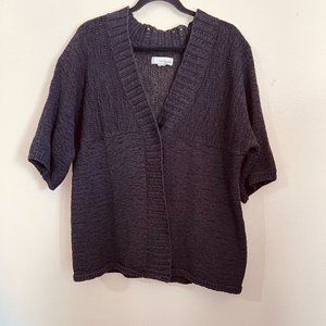 Lucy & Laurel woman sweater, size L black